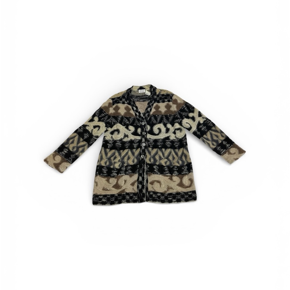 Missoni Black and Brown Patterned Cardigan